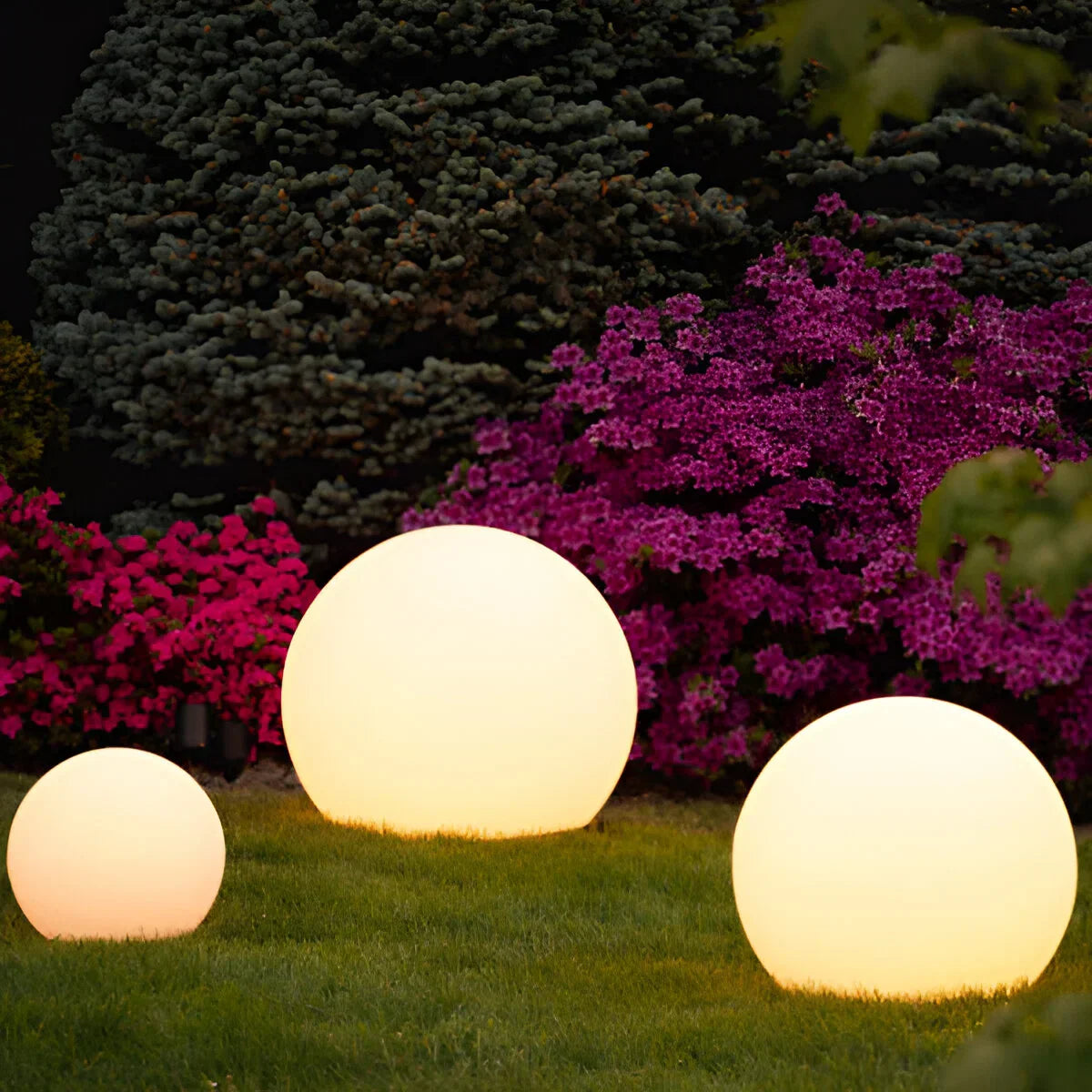 Gartenleuchten – Kugel Design – Wasserdicht – Für den Außenbereich