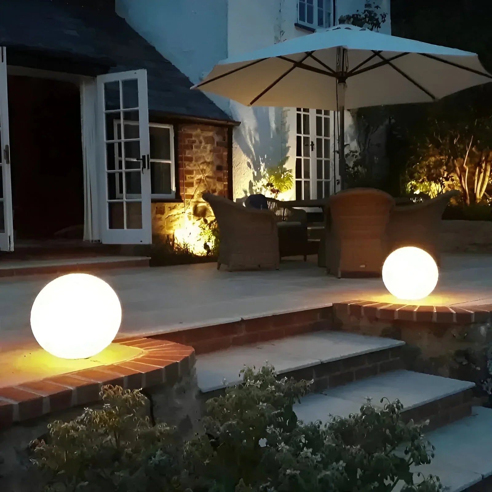 Gartenleuchten – Kugel Design – Wasserdicht – Für den Außenbereich
