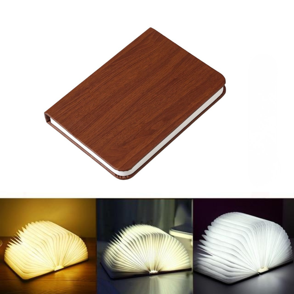 LED-boeklamp – 360° opvouwbaar – Oplaadbaar – Tafellamp lezen