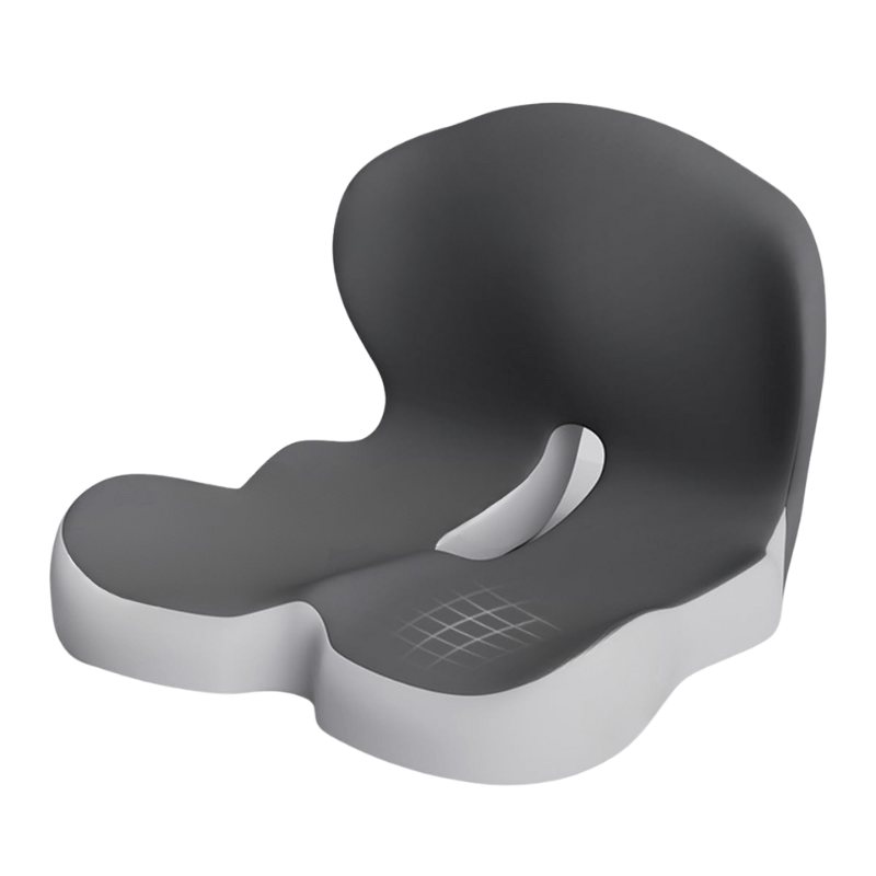 Ergonomisches Sitzkissen – Memory Foam – rutschfest – für Rückenstütze