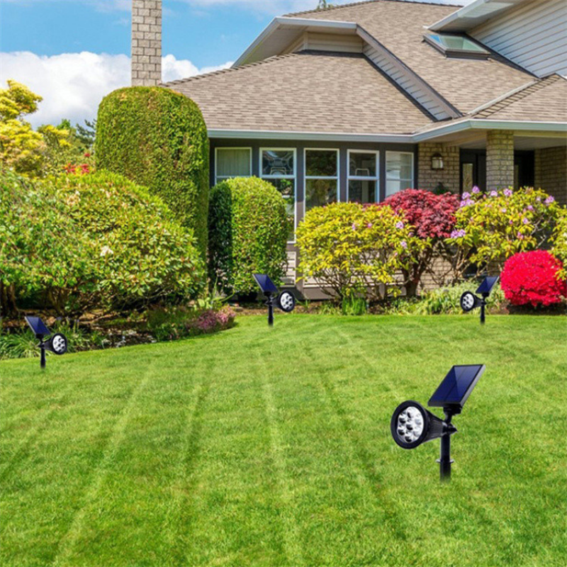Solar Gartenstrahler IP65 – Wasserdicht – Für Gartenweg und Außenbeleuchtung