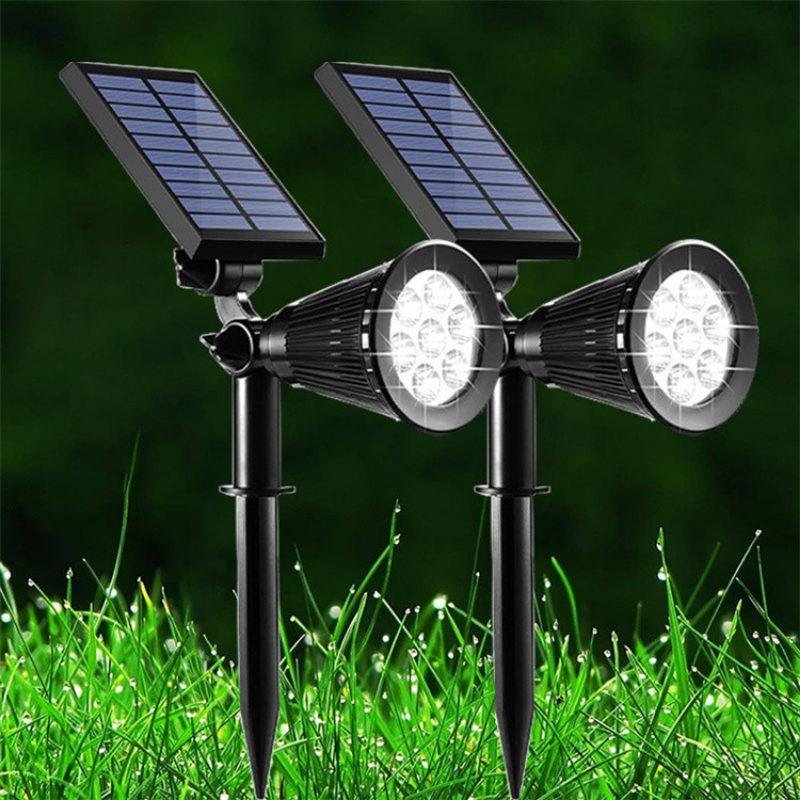 Solar Gartenstrahler IP65 – Wasserdicht – Für Gartenweg und Außenbeleuchtung