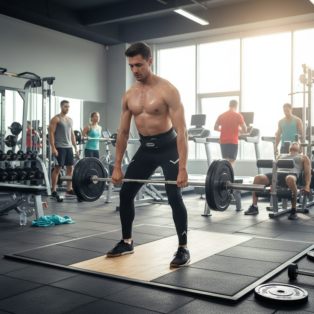 Fitness Lendenwirbelstützgurt – Verstellbar – Für Gewichtheben und Training