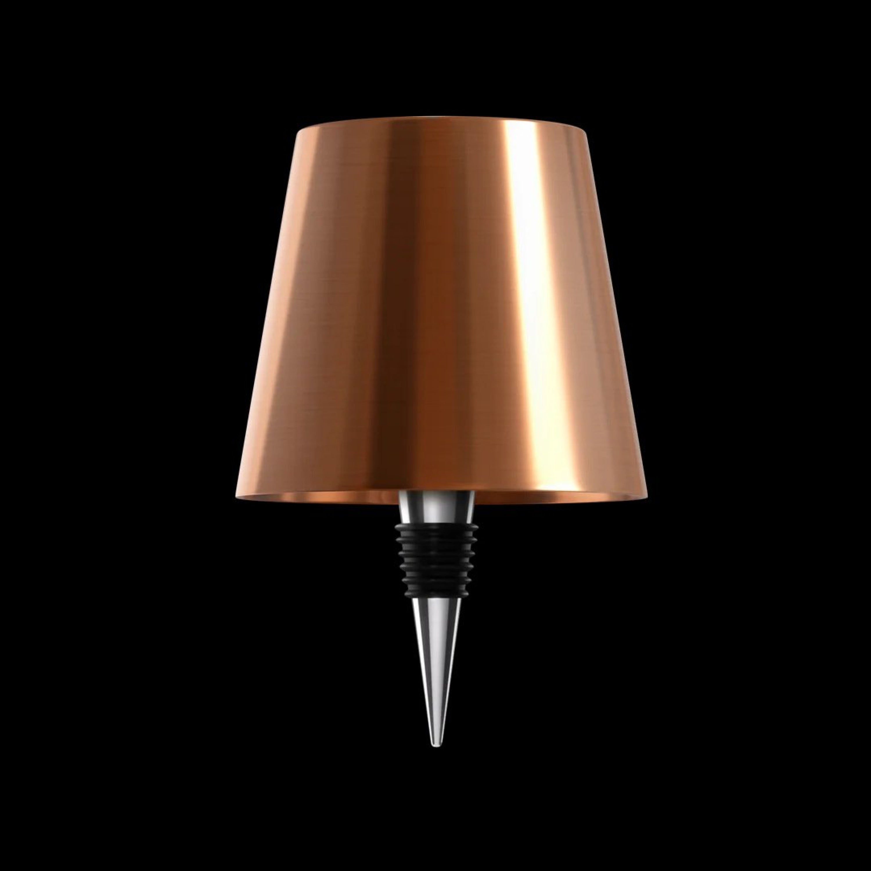Flaschenlampen LED Einsatz - Dimmer 3 Stufen - USB-C Akku - Tisch Flaschenlicht