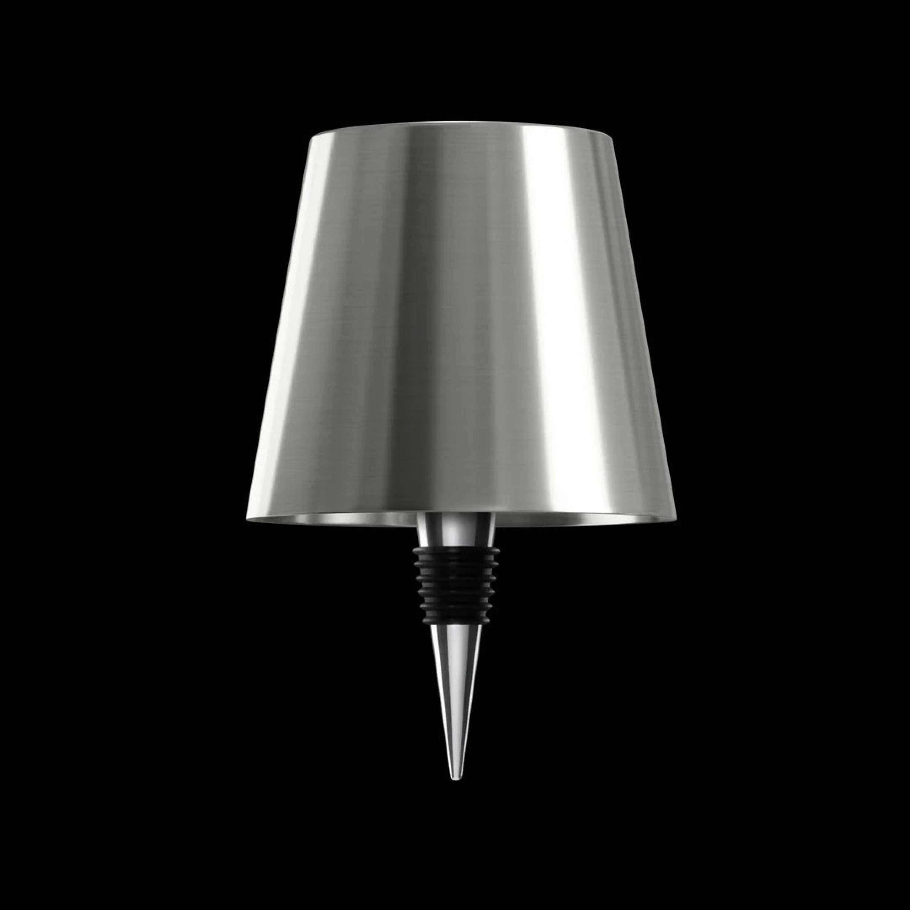 Flaschenlampen LED Einsatz - Dimmer 3 Stufen - USB-C Akku - Tisch Flaschenlicht