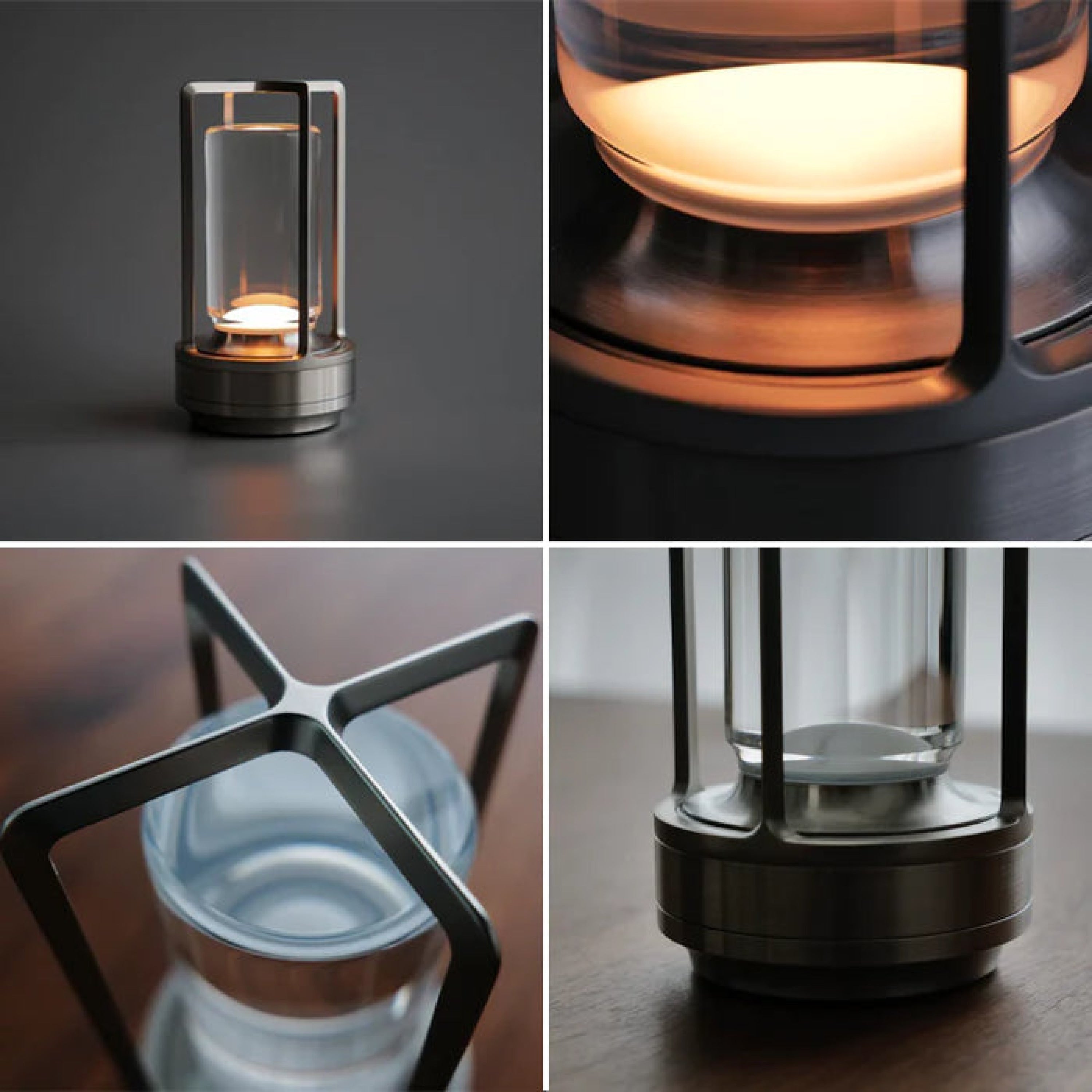 Tischlampe Akku – Touch Steuerung – LED Design Lampe Modern