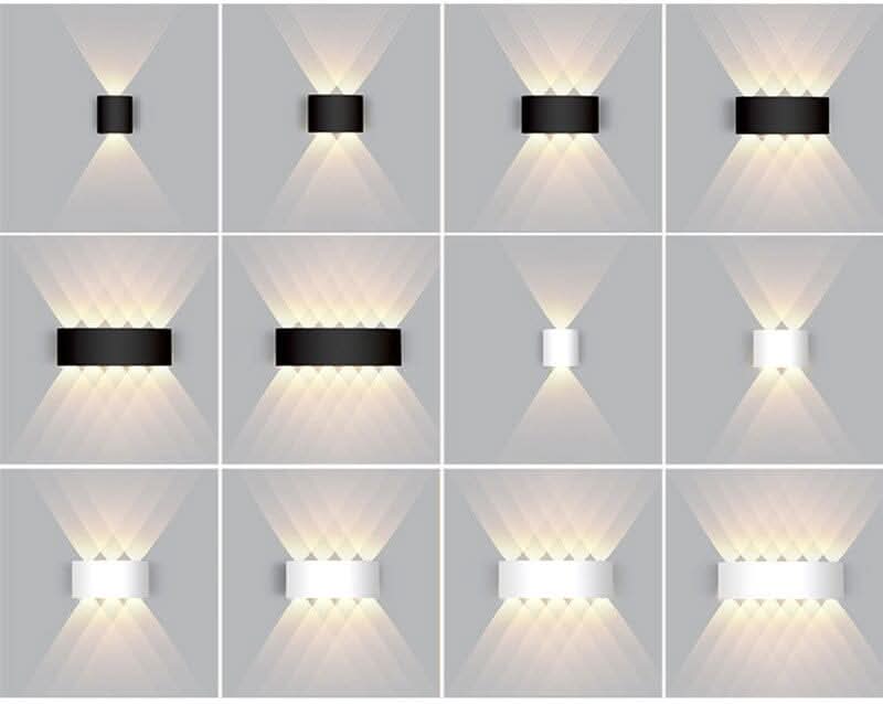 Wandleuchte – Modernes Design – Mit Up- und Downlight – Für Innenräume