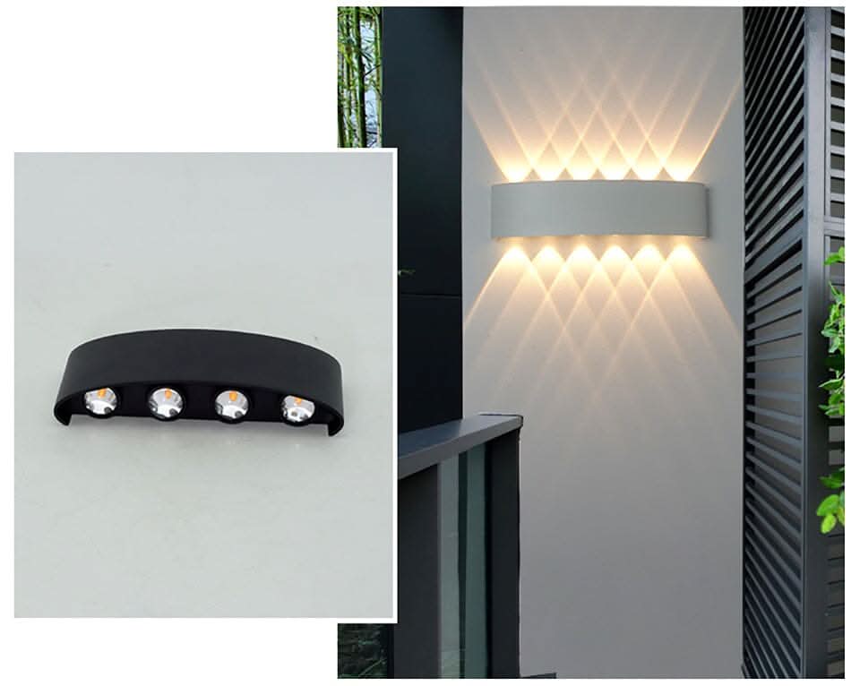 Wandleuchte – Modernes Design – Mit Up- und Downlight – Für Innenräume