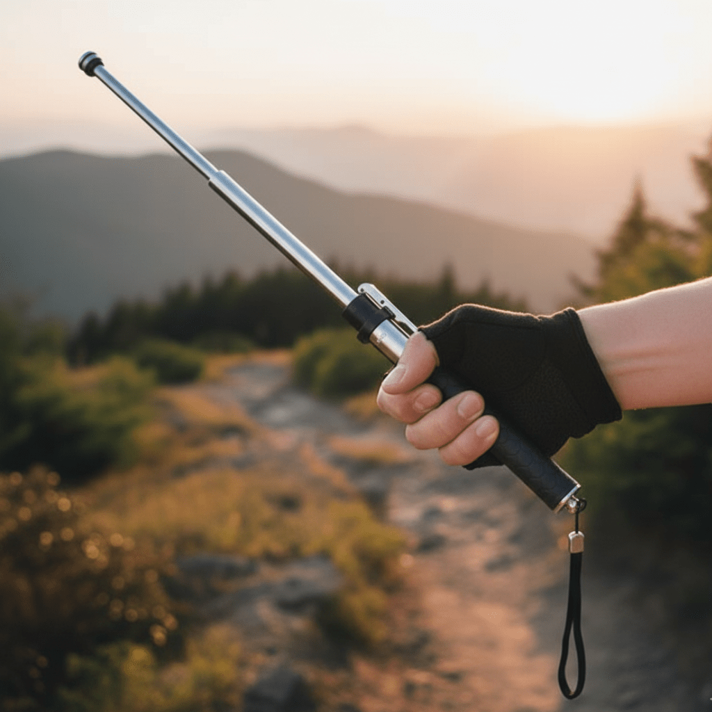Guardian Stick – Verstellbar – Robuster Handgriff – Für Outdoor-Aktivitäten