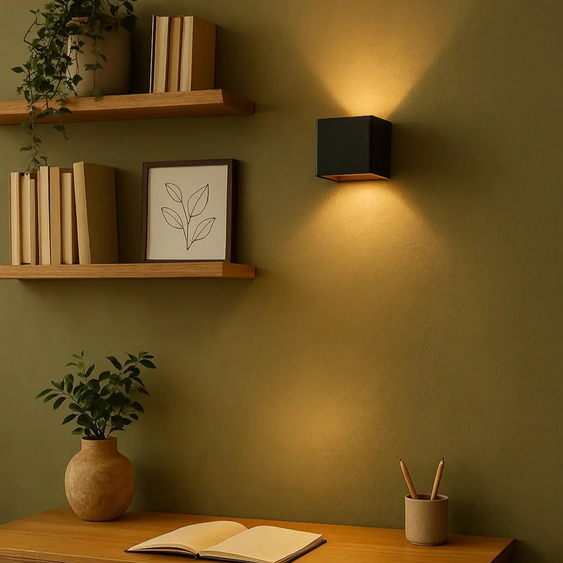 Magnetische LED Wandleuchte - Kabellos - USB Wiederaufladbar - Bewegungslicht
