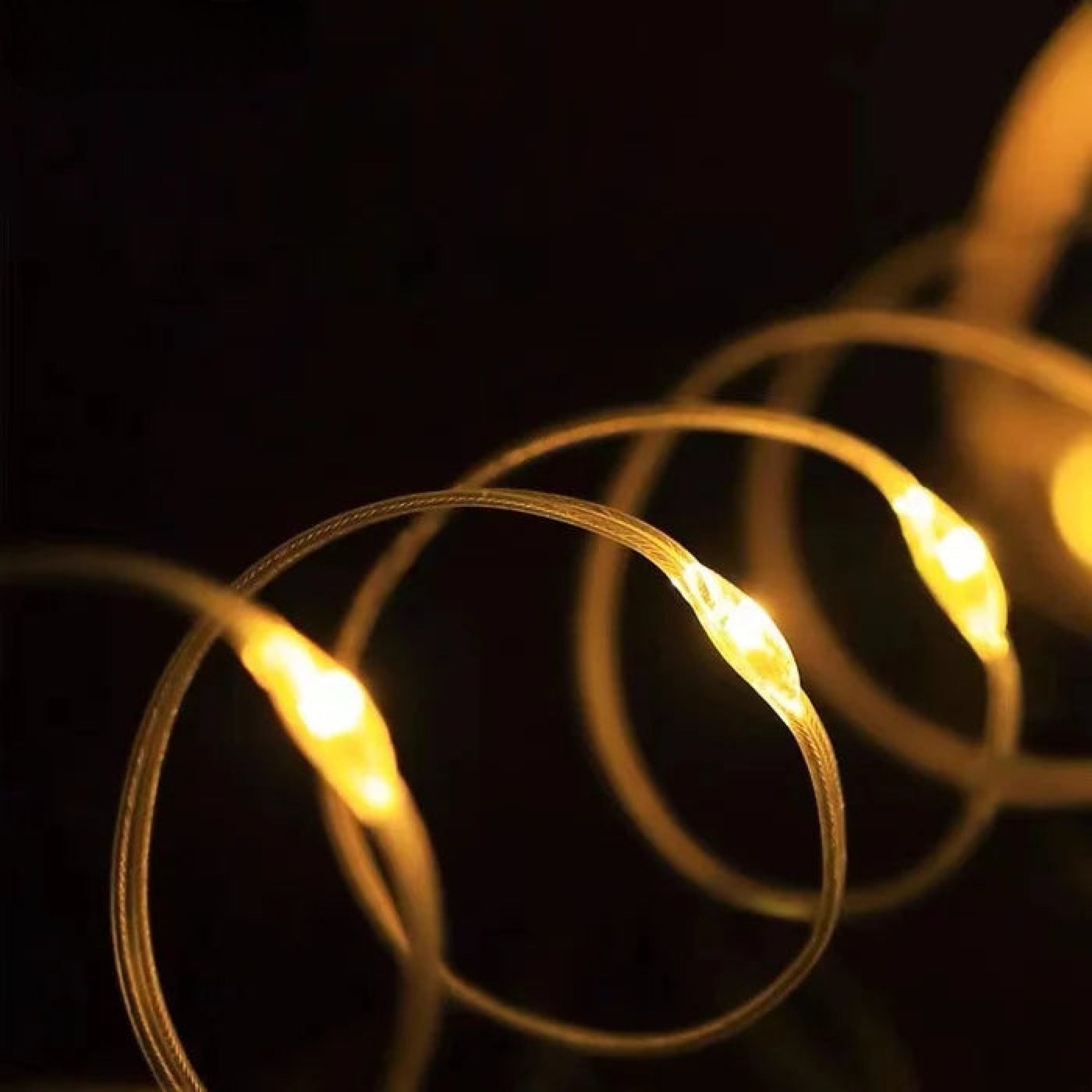 Lichterkette Outdoor – Akku LED – Camping Beleuchtung String Light