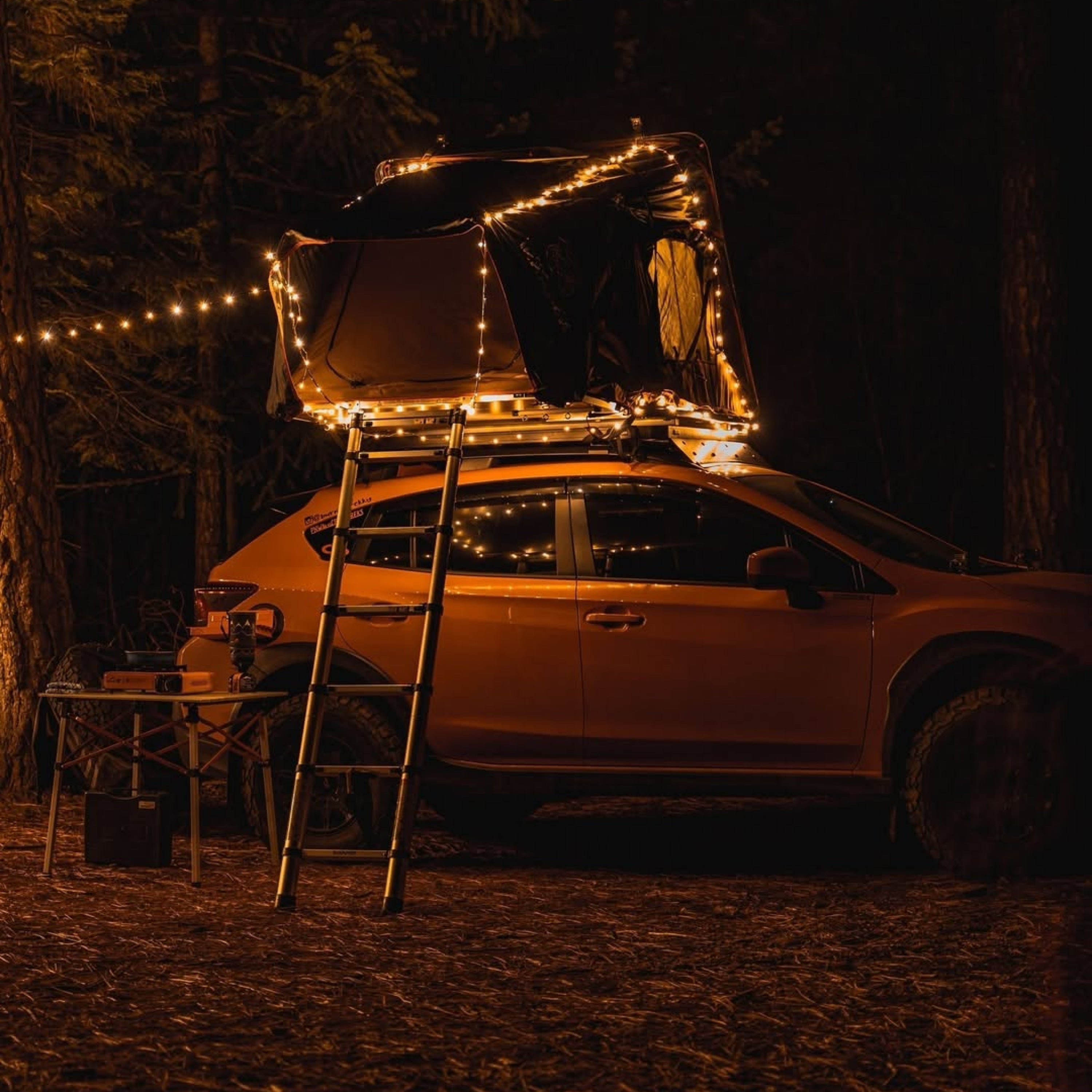 Lichterkette Outdoor – Akku LED – Camping Beleuchtung String Light