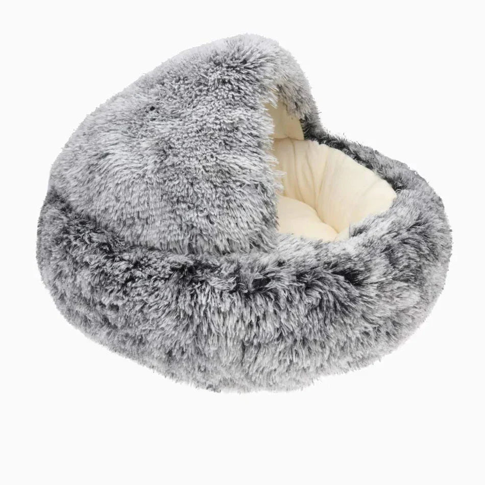 Kuschelnest – Beruhigende Hundebett – Für Katzen und Hunde – Weiches Material