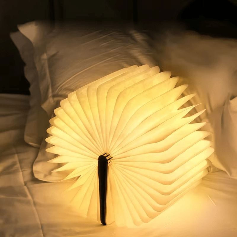 LED-boeklamp – 360° opvouwbaar – Oplaadbaar – Tafellamp lezen