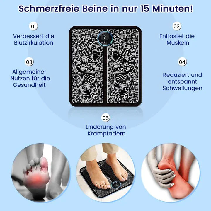 Beinmassagegerät – Entspannend – Für bessere Durchblutung – Für Füße und Beine