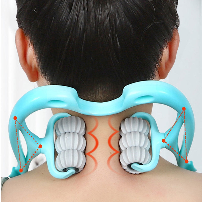 Nackenmassagegerät – Ergonomisch – Für Entspannung und Schmerzlinderung – Handheld