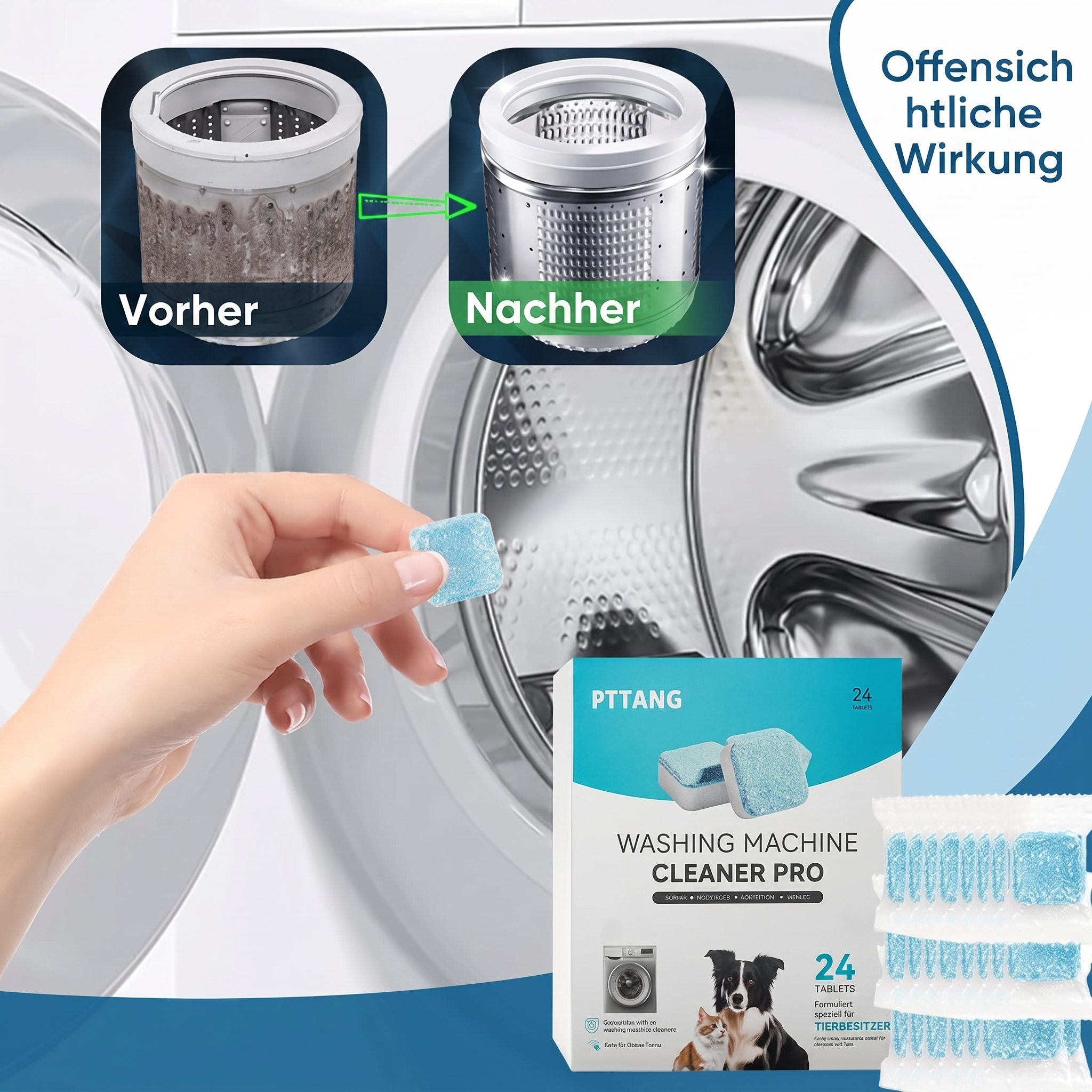 Luvikar Waschmaschinenreiniger Pro