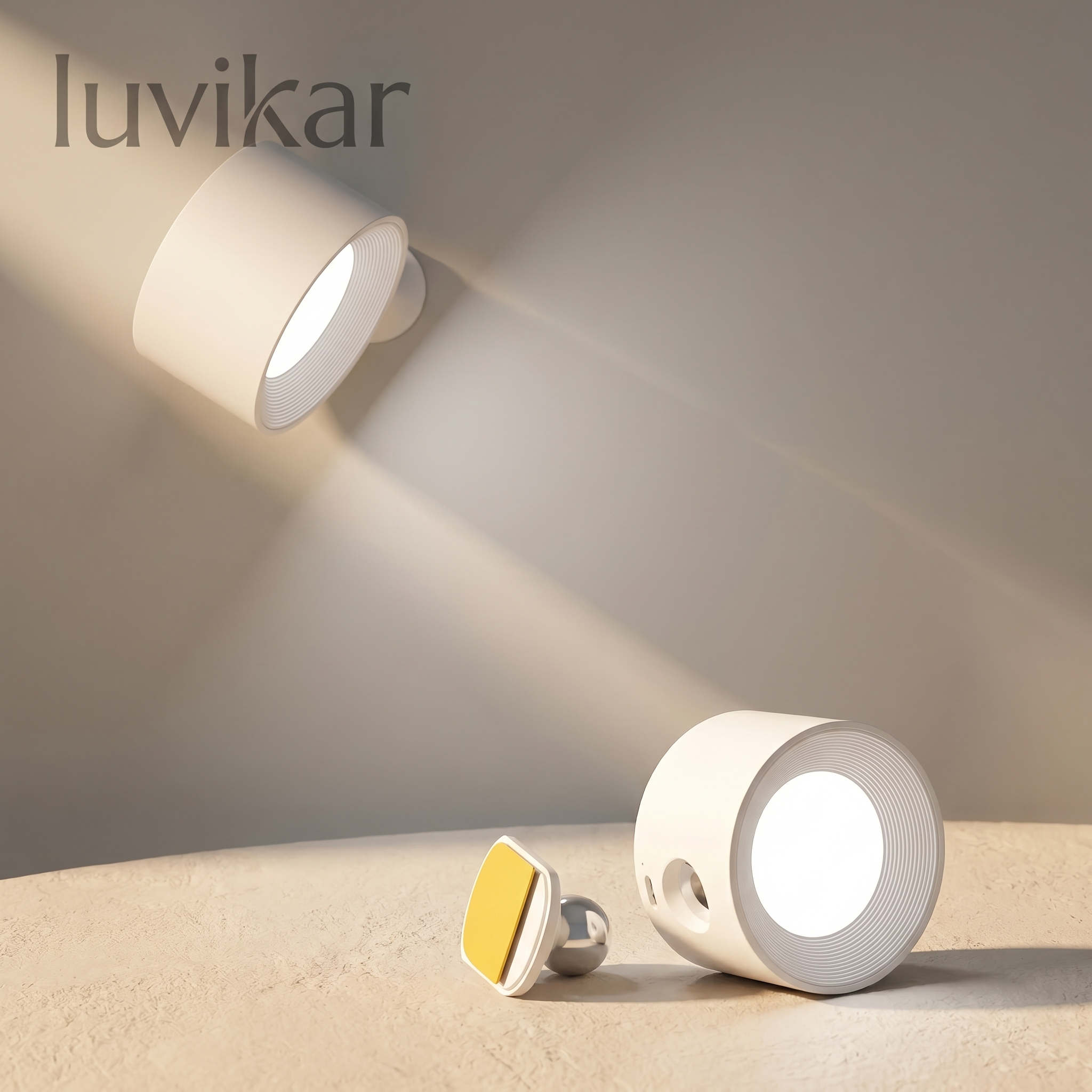 Drahtlose Wandleuchte LED – Dimmbar – Für Schlafzimmer und Diele