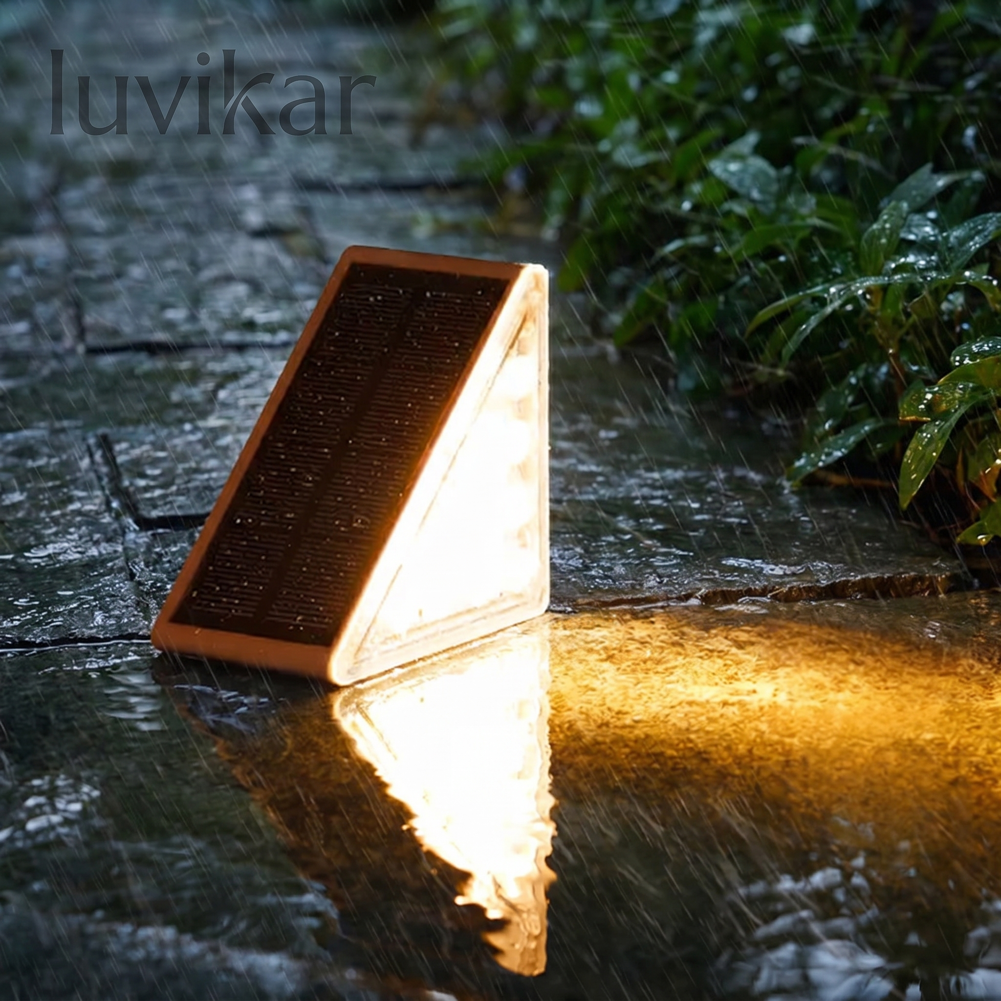 Solar-Treppenbeleuchtung IP67 – Drahtlos – Für Treppe und Gartenweg