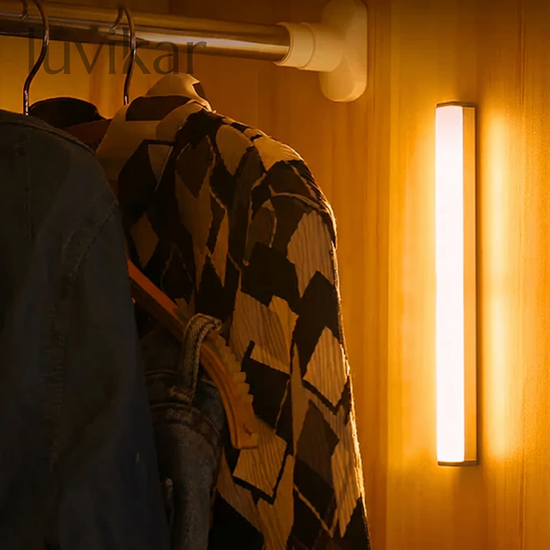 LED Sensorlampe Drahtlos – Bewegungssensor – Für Schrank und Flur