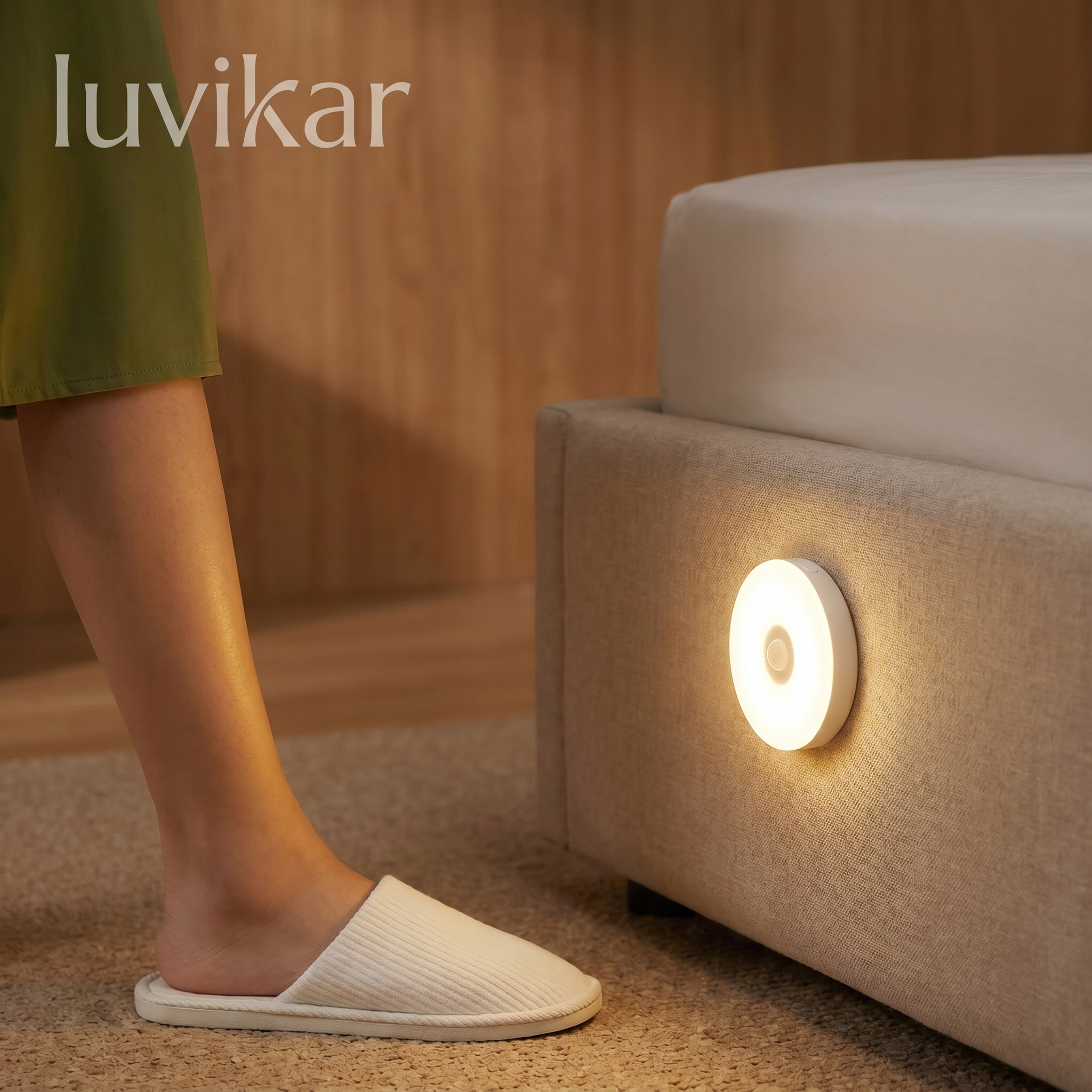 Drahtlose Sensorleuchte LED – Wiederaufladbar – Für Schrank und Flur