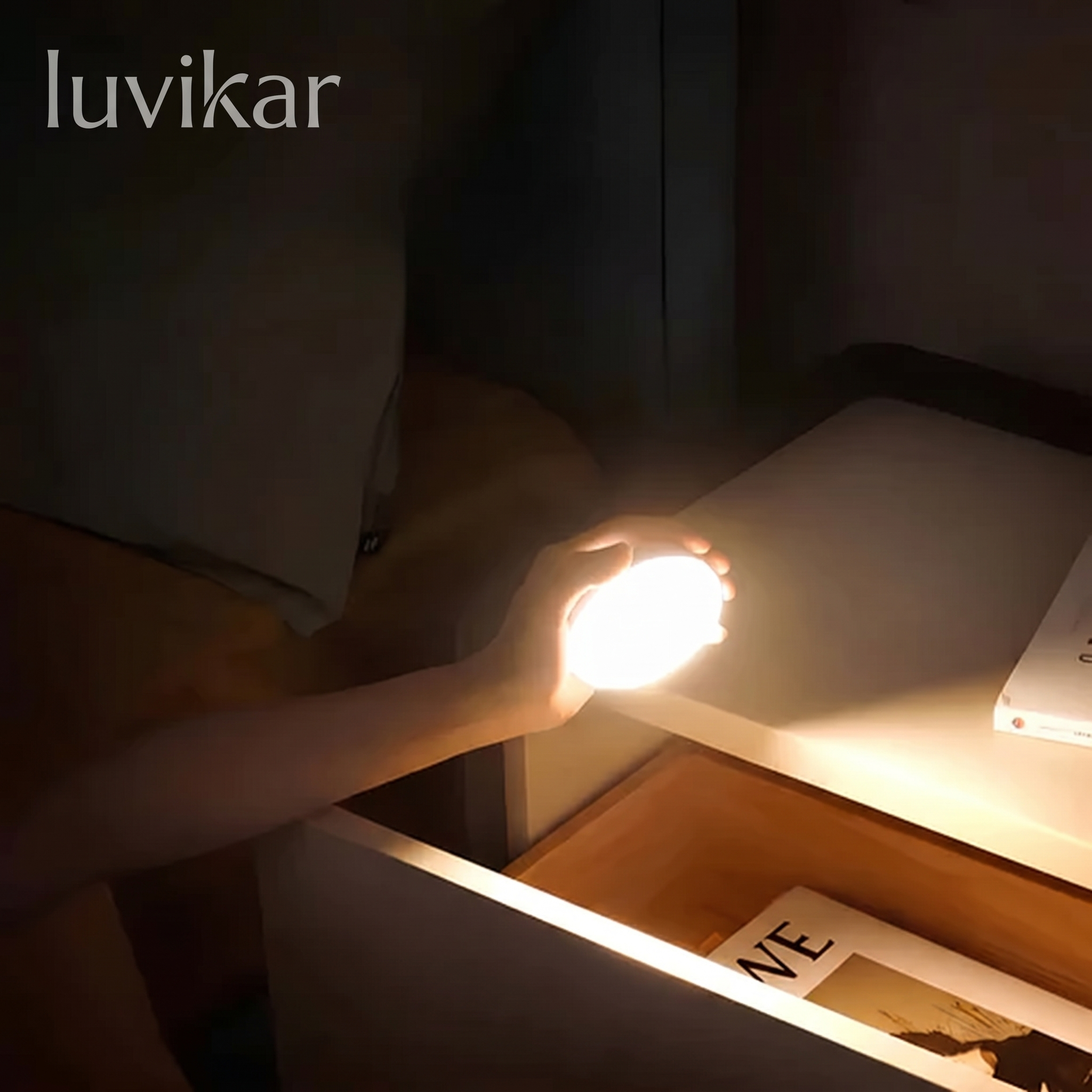 Drahtlose Sensorleuchte LED – Wiederaufladbar – Für Schrank und Flur