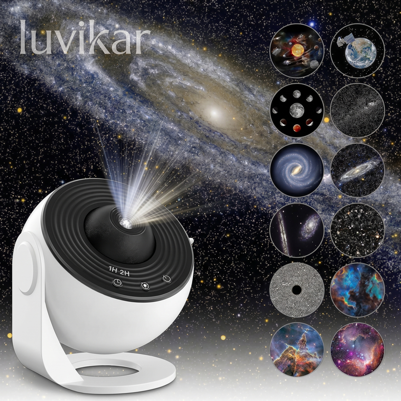 Sterrenprojector LED – Weltraumprojektion – Für Schlafzimmer und Wohnzimmer