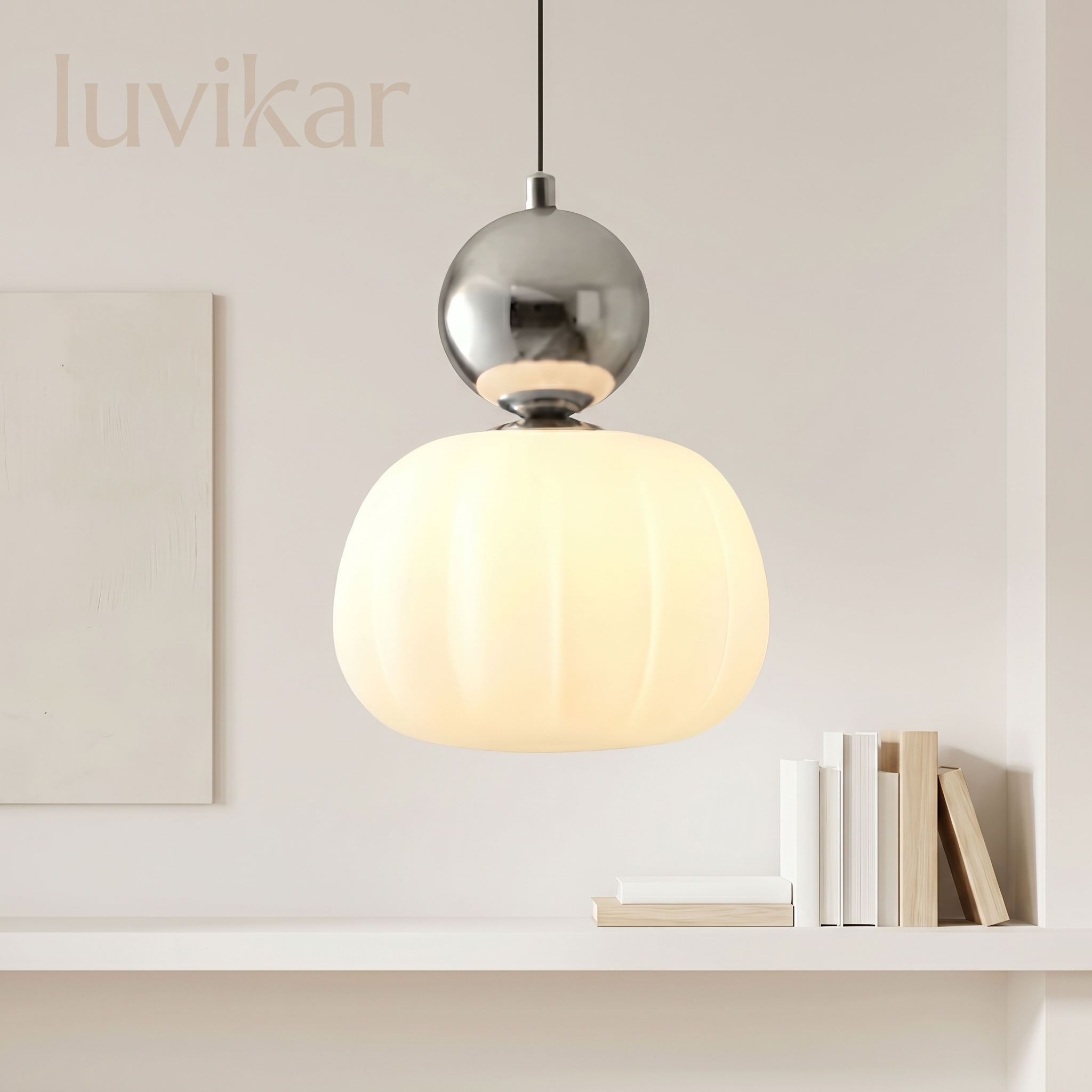 Hängeleuchte mit Glaskappe – Modernes Design – Für Esstisch und Küche