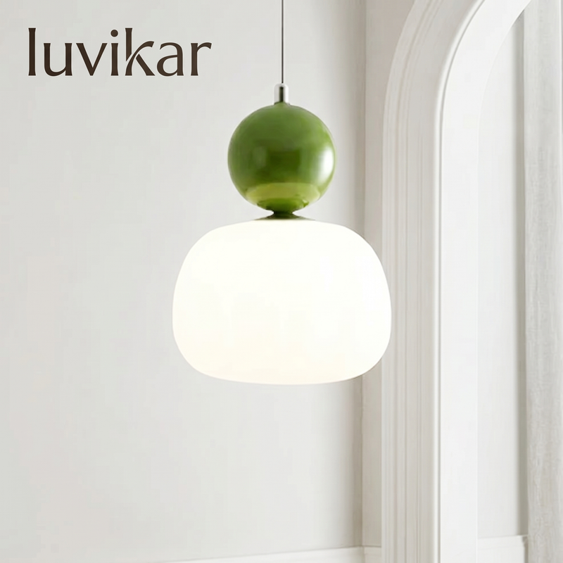 Hängeleuchte mit Glaskappe – Modernes Design – Für Esstisch und Küche