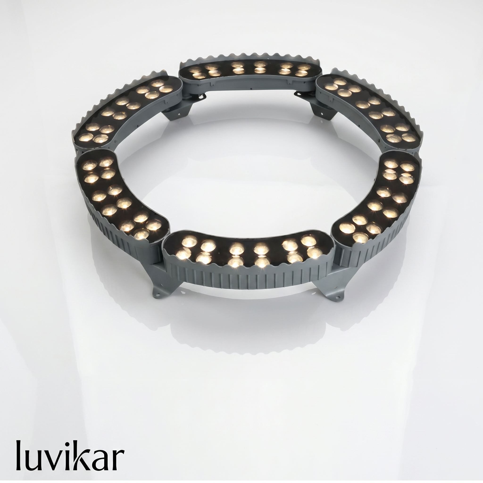 12W LED Baumringleuchte – 360° & IP65 – für Garten & Baumstamm