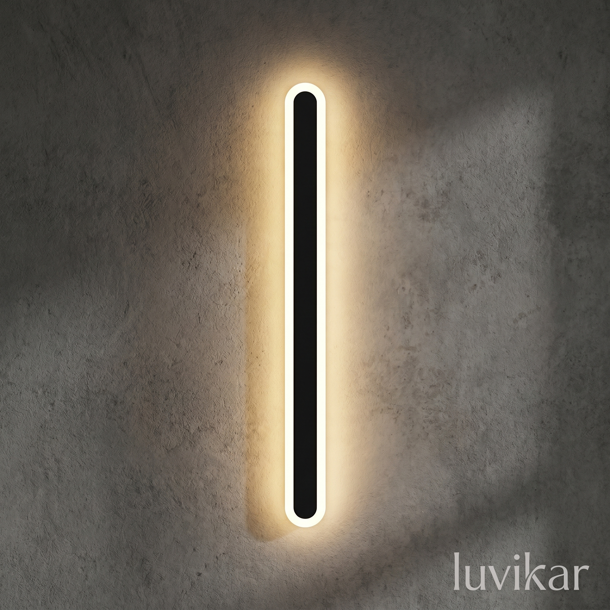 Moderne lange LED Wandlampe – IP65 & schlank – für Fassade & Terrasse