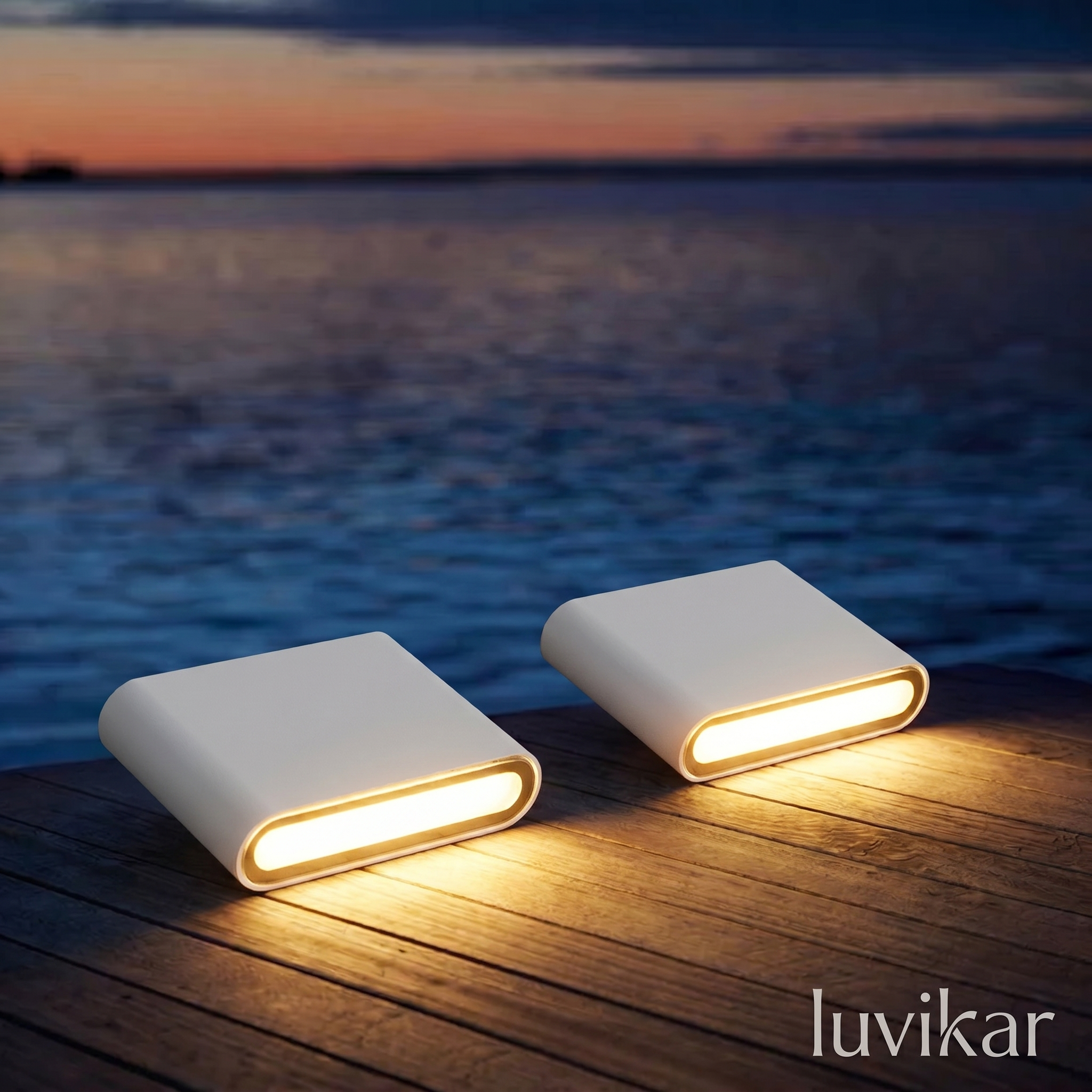 Moderne LED Wandleuchte – Up/Down & wasserdicht – für Fassade & Flur