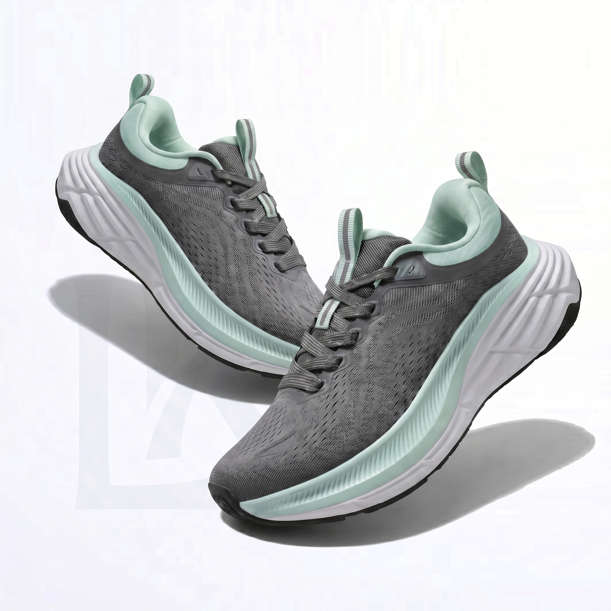 Laufschuhe – Atmungsaktives Mesh – Gepolsterte Sohle – Für Fitness & Alltag
