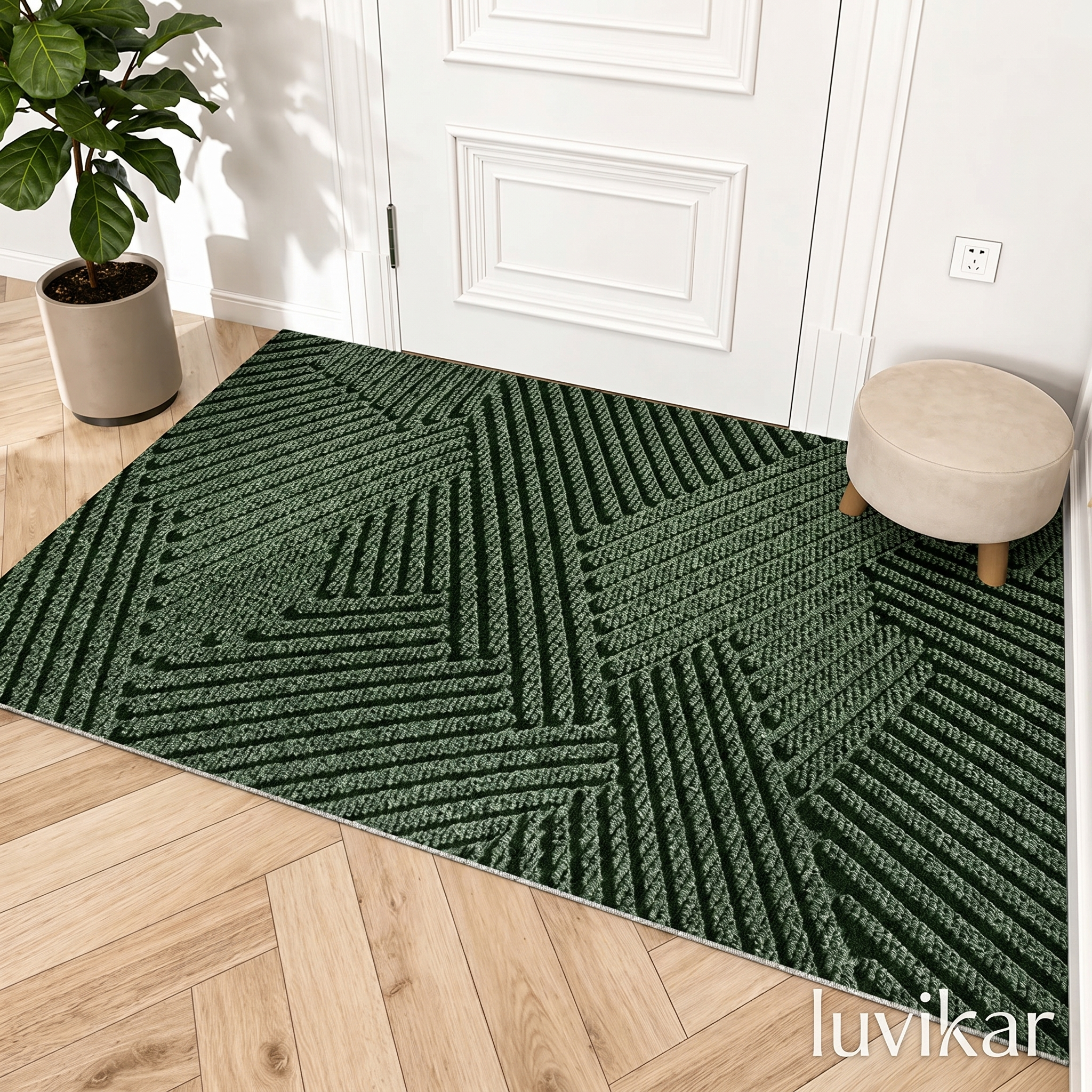 Deurmat – Gestructureerd oppervlak – Antislip ontwerp – Voor de entree