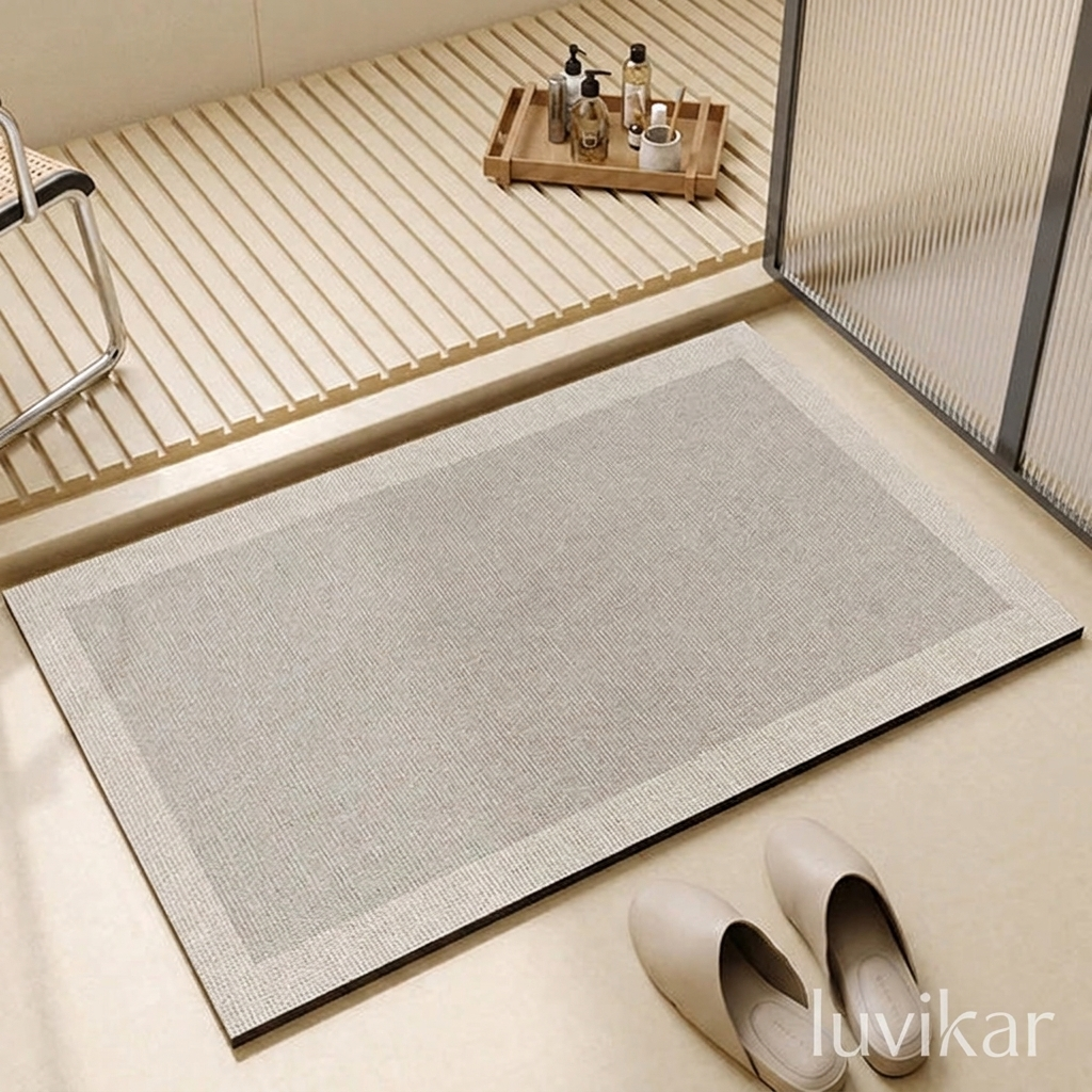 Badkamer badmat – Sneldrogend – Antislip voor doucheruimte