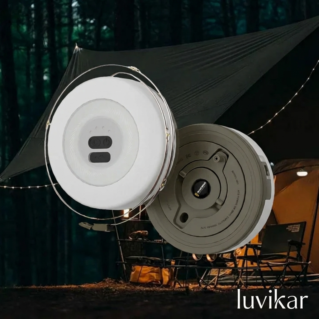 Lichterkette Outdoor – Akku LED – Camping Beleuchtung String Light