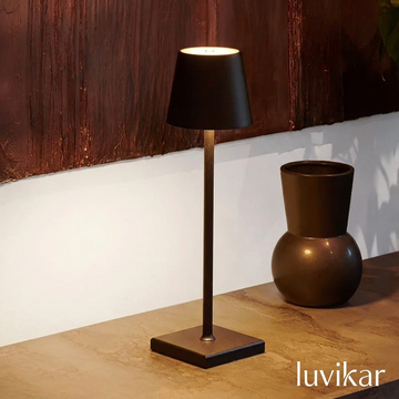 Tischlampe Akku – Dimmbar Touch LED – Kabellose Designlampe Modern