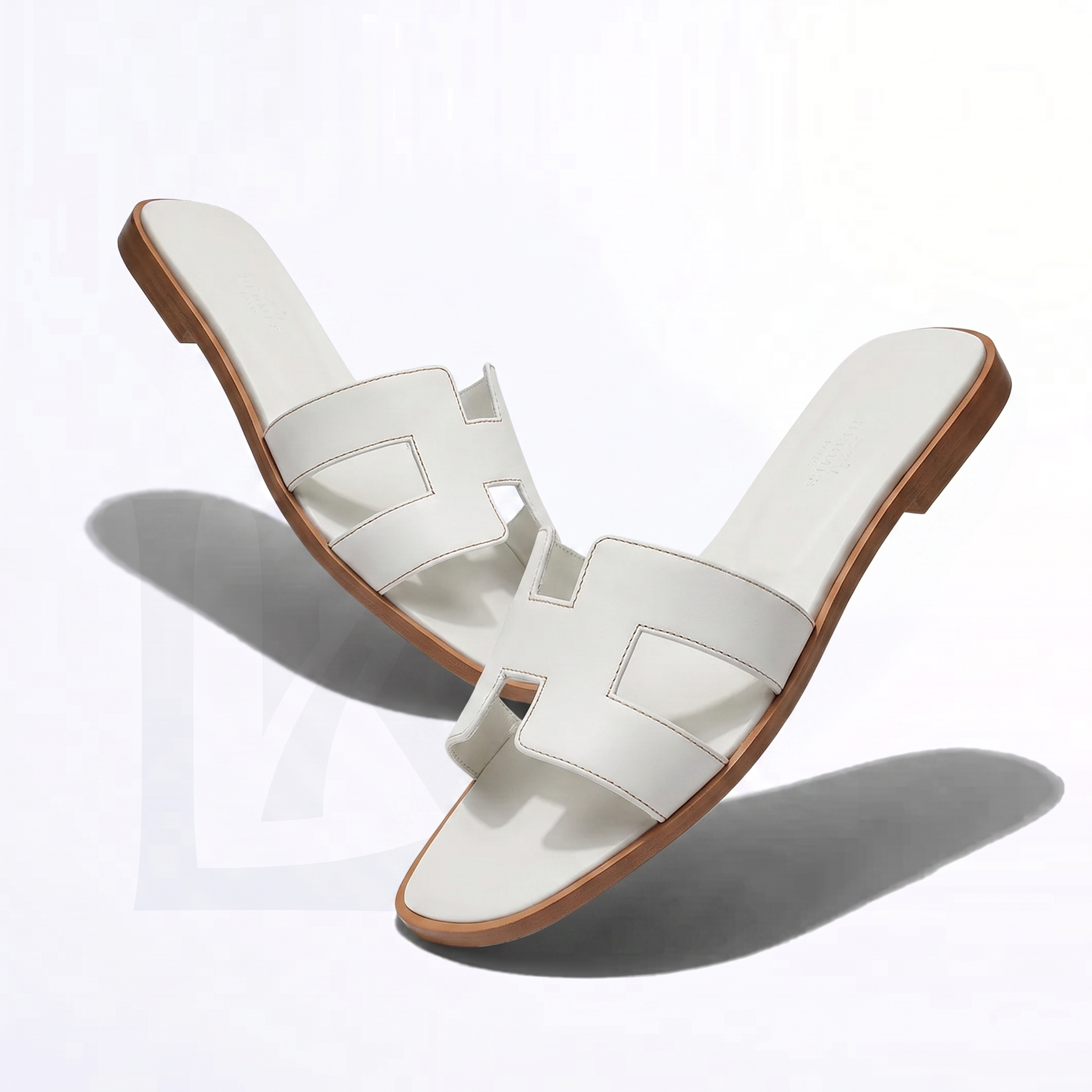 Luvikar SummerSandal – Leren sandaal met plateauzool