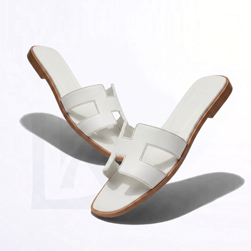 Luvikar SummerSandal – Leren sandaal met plateauzool