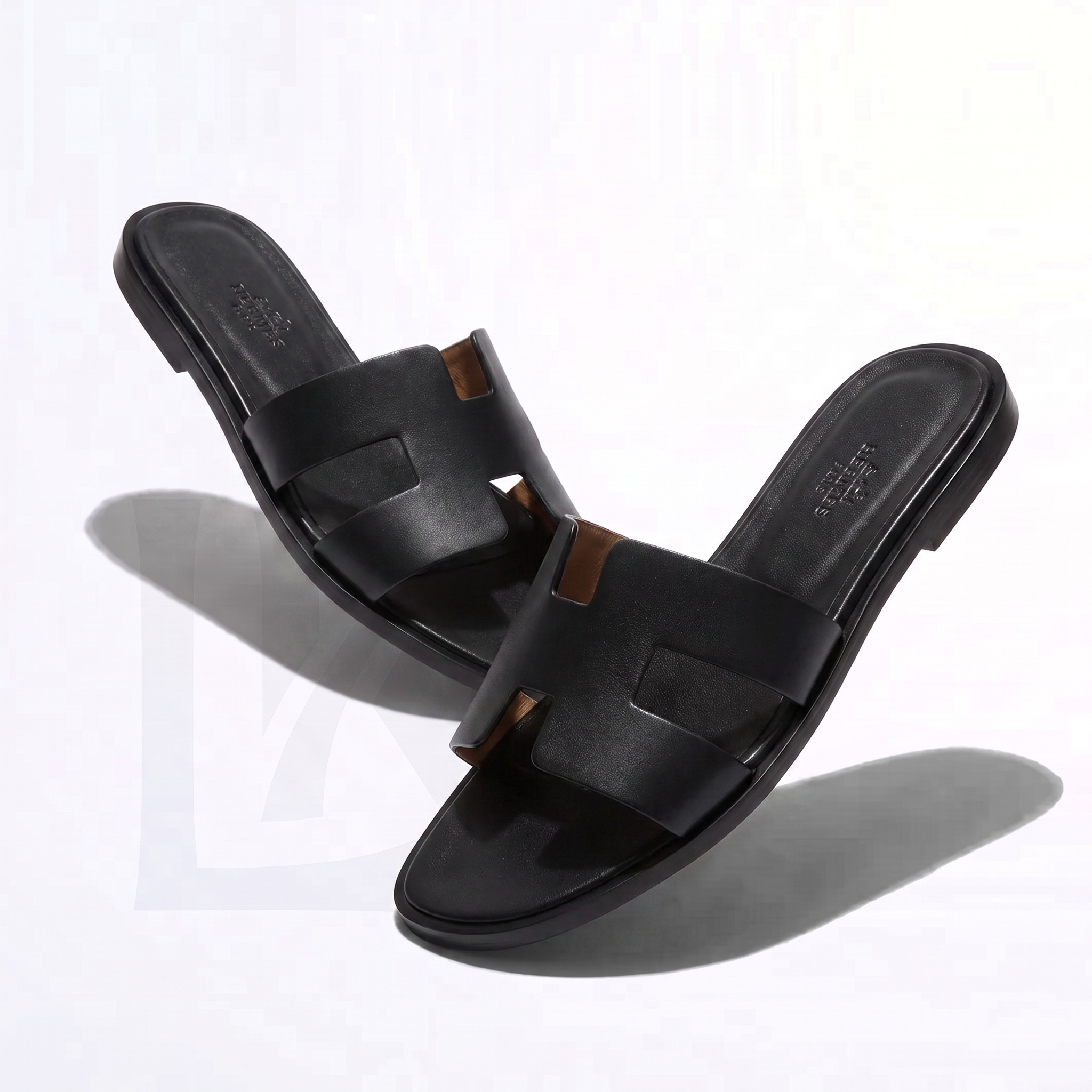 Luvikar SummerSandal – Leren sandaal met plateauzool