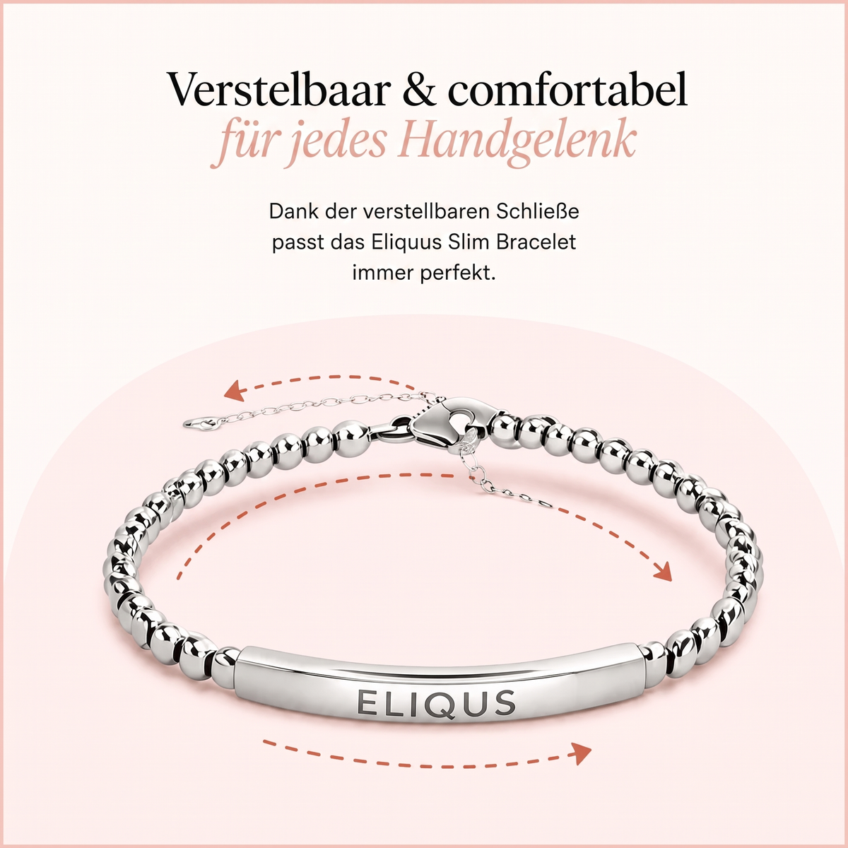 Luvikar Eliquis Slim Armband – für medizinische Sicherheit mit dezentem Design