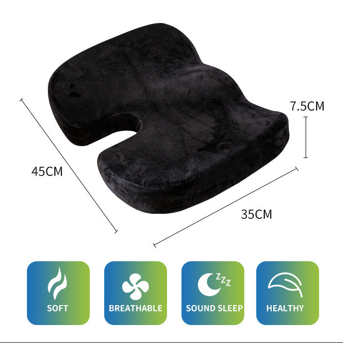 Sitzkissen – Mit Gel und Memory Foam – Für besseren Sitzkomfort