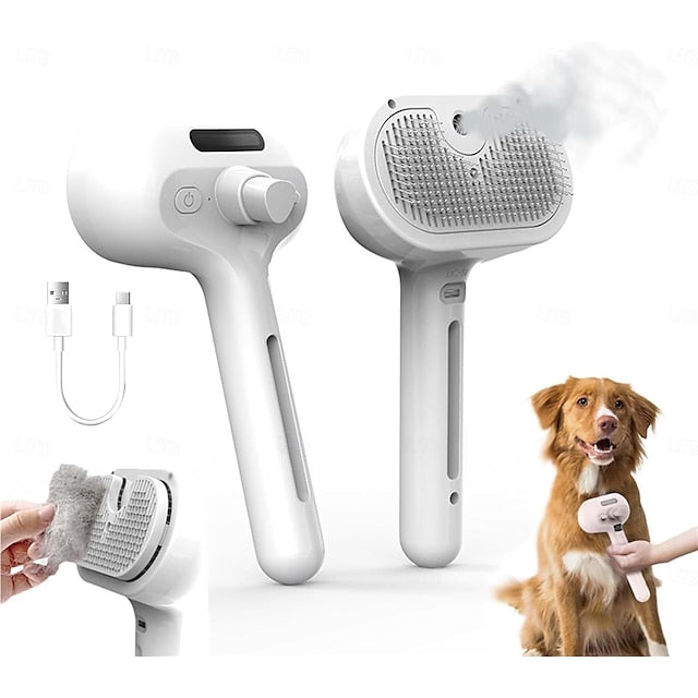 Hundehaarentferner – Wiederaufladbar – Mit Dampf – Für Haustiere