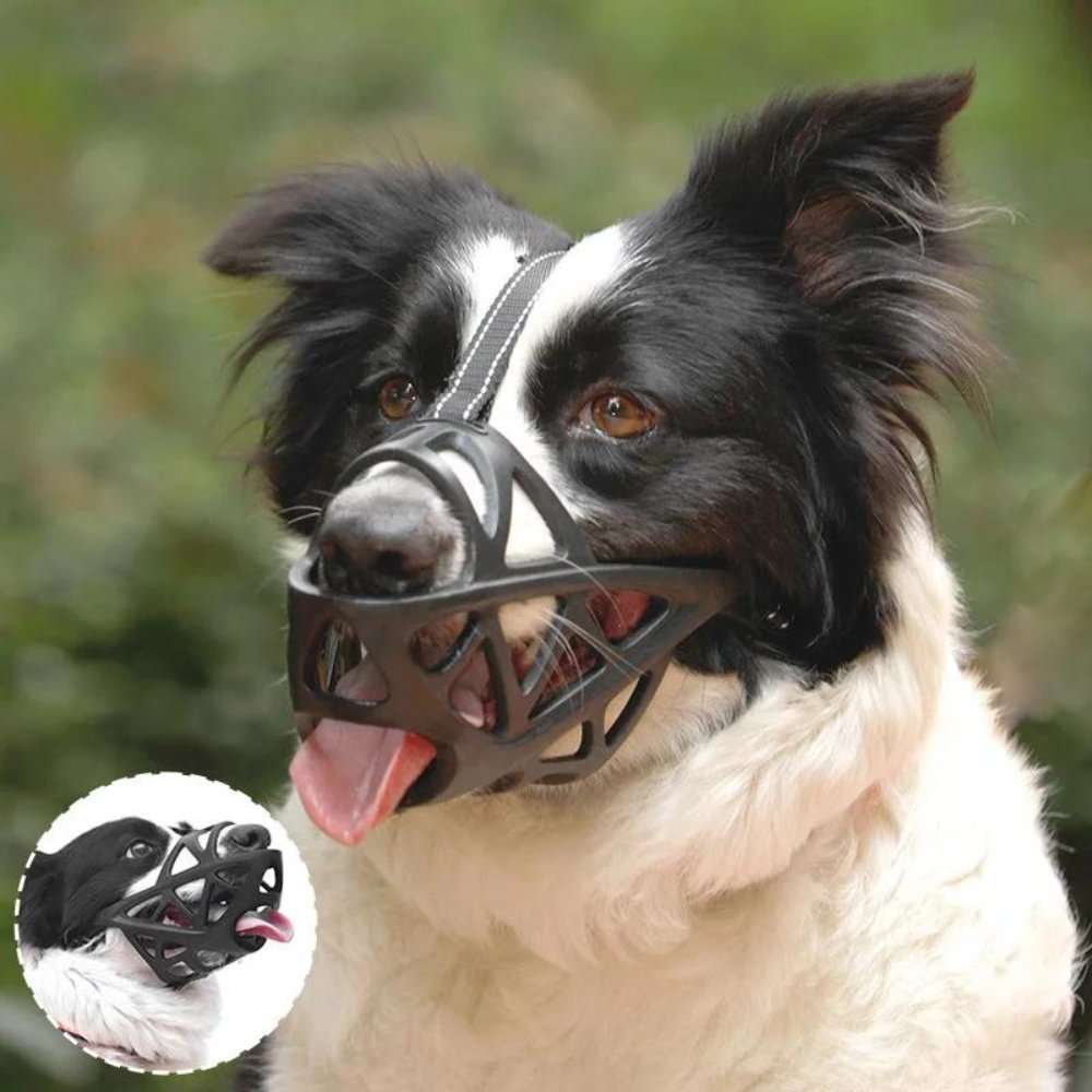 Hundemaske – Atmungsaktiv – Sicherer Sitz – Für Hunde