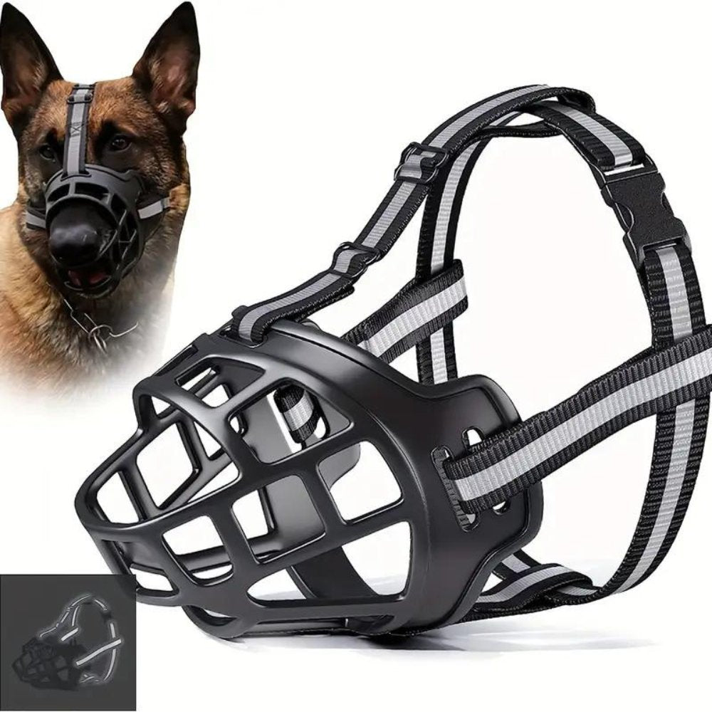 Hundemaske – Sicherer Sitz – Strapazierfähiges Material – Für Hunde
