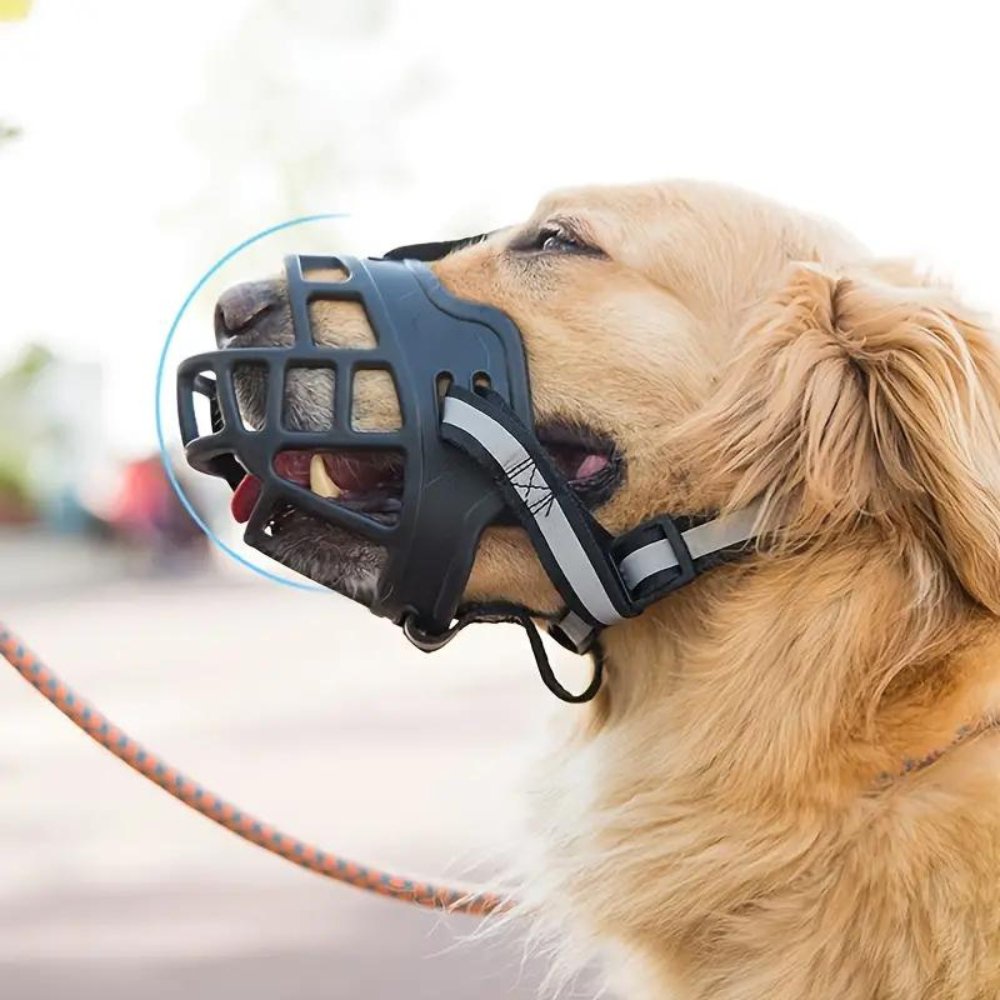 Hundemaske – Sicherer Sitz – Strapazierfähiges Material – Für Hunde