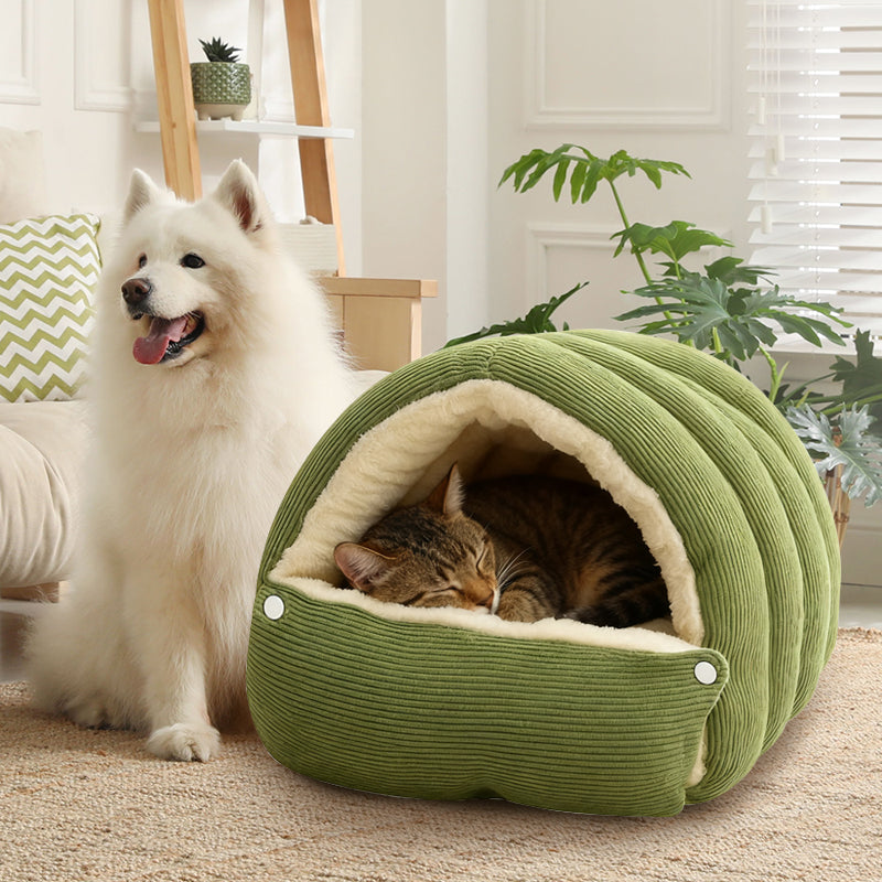 Katzenbett – Weiches Material – Warm und Gemütlich – Für Katzen und kleine Haustiere