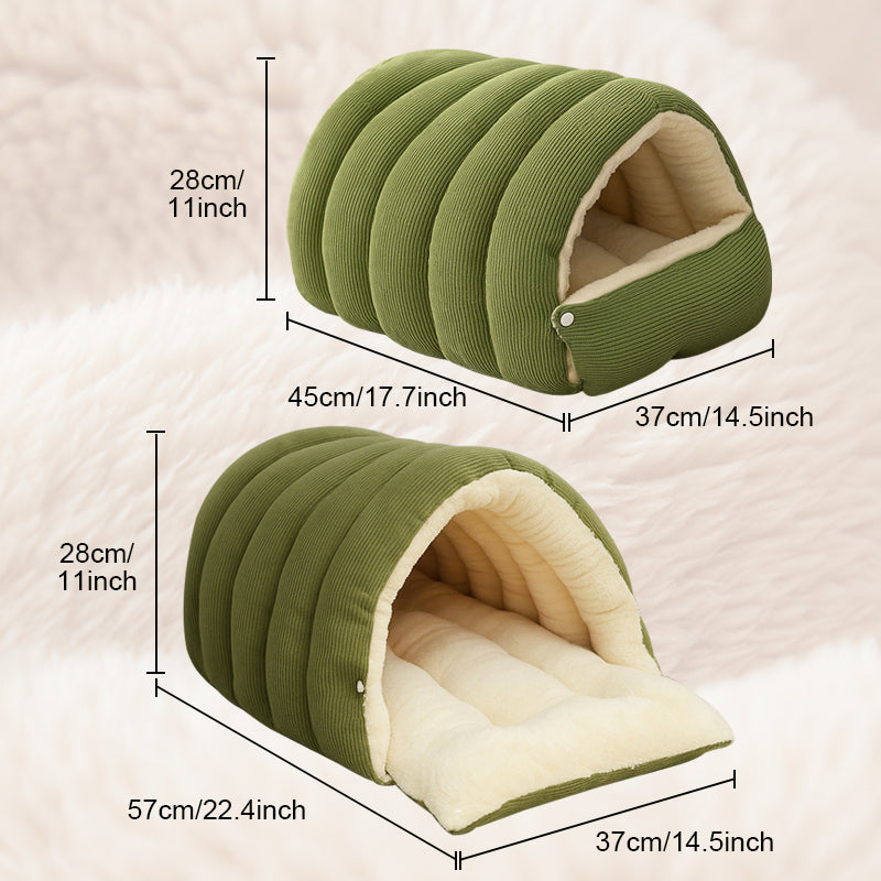 Katzenbett – Weiches Material – Warm und Gemütlich – Für Katzen und kleine Haustiere
