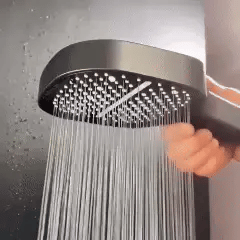 Duschkopf – Hoher Wasserdruck – Einstellbare Strahlarten – Für das Badezimmer